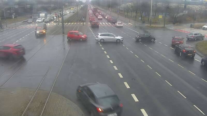 Awaria sygnalizacji świetlnej w Łodzi. Poważne utrudnienia w ruchu