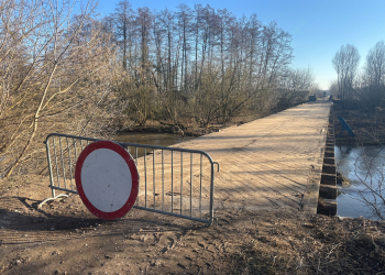 Remont mostu w gminie Nieborów. Mieszkańcy zyskają nową przeprawę przez Bzurę