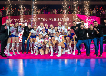 Tauron Puchar Polski. PGE Budowlani Łódź - BKS BOSTIK ZGO Bielsko-Biała, fot. Piotr Sumara/PLS