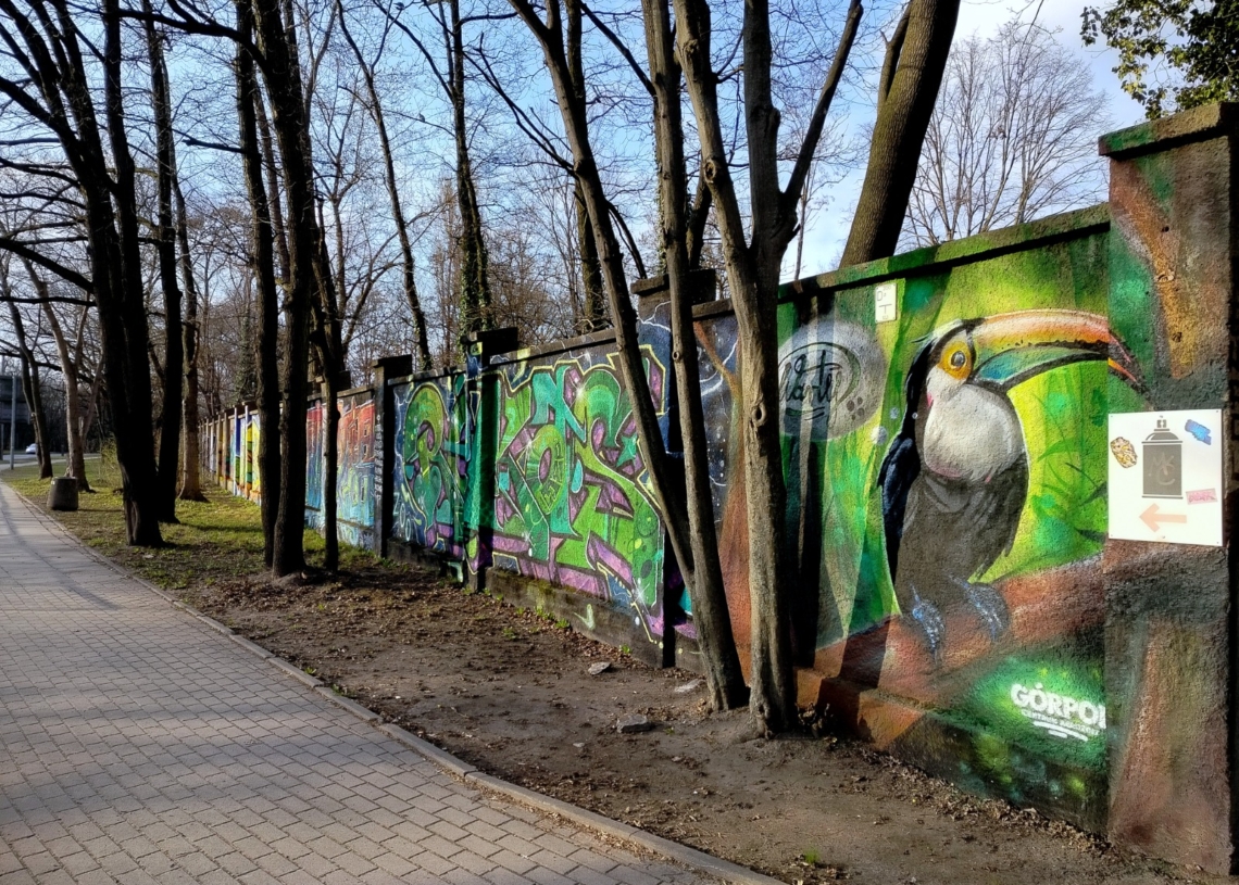 Legalne graffiti w Łodzi. Sprawdź, gdzie możesz malować na murach bez ryzyka 1 Legalne graffiti w Łodzi
