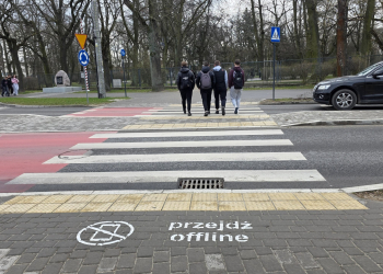 Przechodząc przez pasy możesz stracić 300 zł