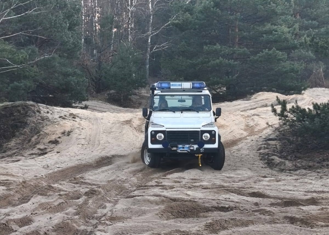 Jedyna w Łódzkiem karetka offroadowa trafiła do Bełchatowa 1 BGO WYR4x4