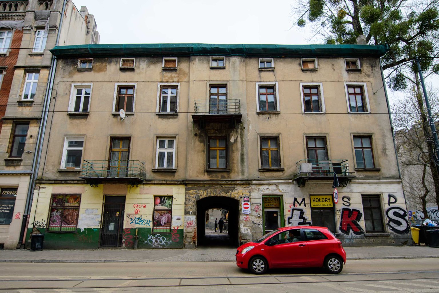 Burzenie oficyny Gdanska 14 fot Sebastian Szwajkowski