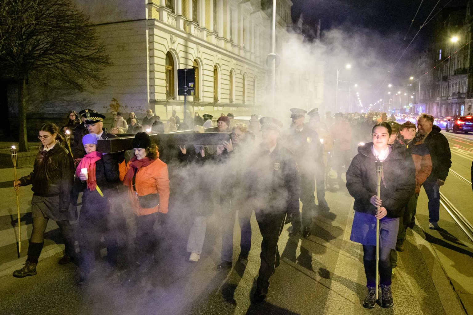 Ekumeniczna Droga krzyzowa fot Sebastian Szwajkowski
