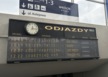 Z dworca w Koluszkach zniknie znak epoki, fot. J. Jędrzejewski