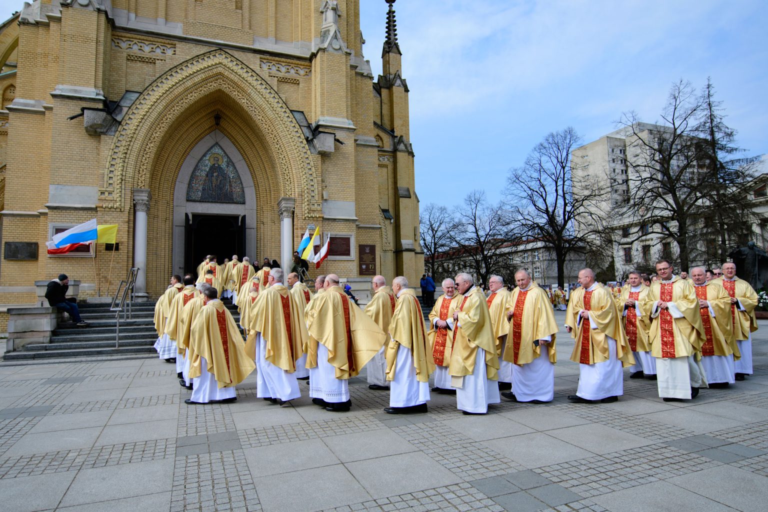 Ingres Kardynala Krajewskiego w lodzkiej katedrze fot Sebastian Szwajkowski 1