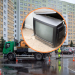 Dziwne odpady w bełchatowskiej kanalizacji. Farby, chemikalia i... telewizor!