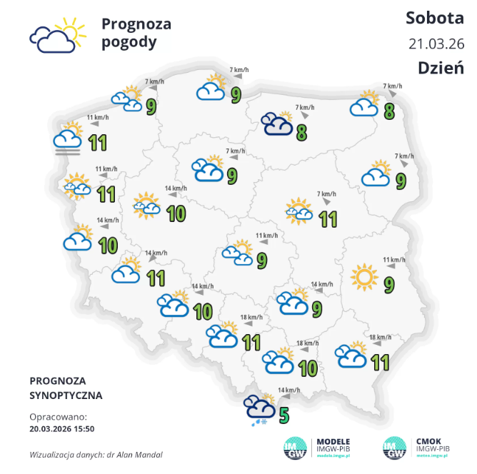 Pogoda na weekend | Początek wiosny bez deszczu [PROGNOZA]