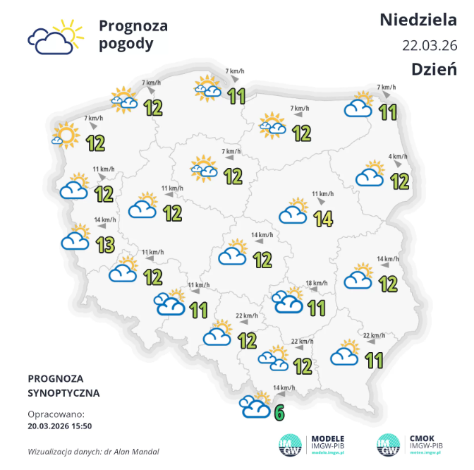 Pogoda na weekend | Początek wiosny bez deszczu [PROGNOZA]
