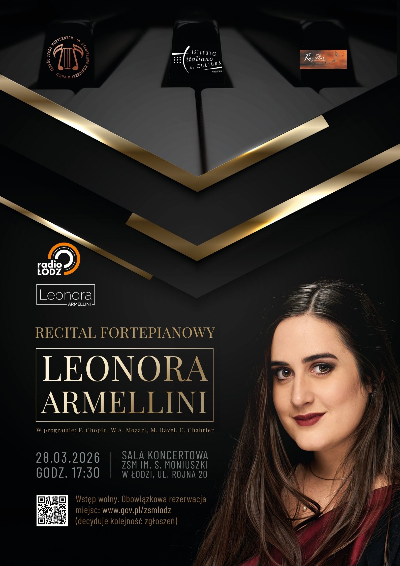 Leonora Armellini z recitalem w ZSM im. S. Moniuszki