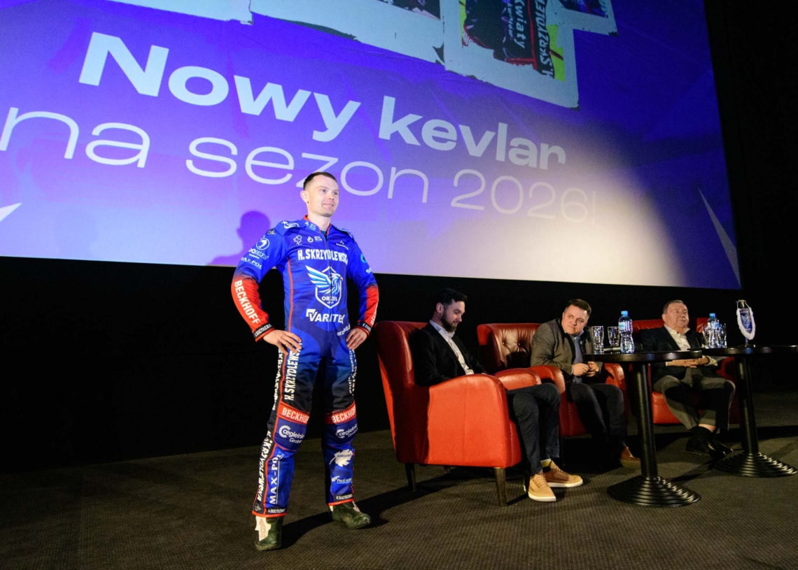 Orzeł Łódź gotowy do sezonu 2026. Zaprezentował nowe kevlary [ZDJĘCIA]