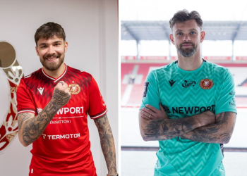 Dwóch graczy Widzewa w kadrze Reprezentacji Polski na baraże mundialu, fot. mat. pras. Widzew