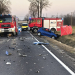 Tragiczny wypadek na DK74. Nie żyje jedna osoba 9 Tragiczny wypadek na DK74. Nie żyje jedna osoba