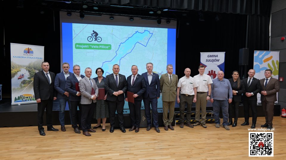 Podpisano porozumienie ws. "Velo Pilica". Przełomowa inwestycja rowerowa w Łódzkiem