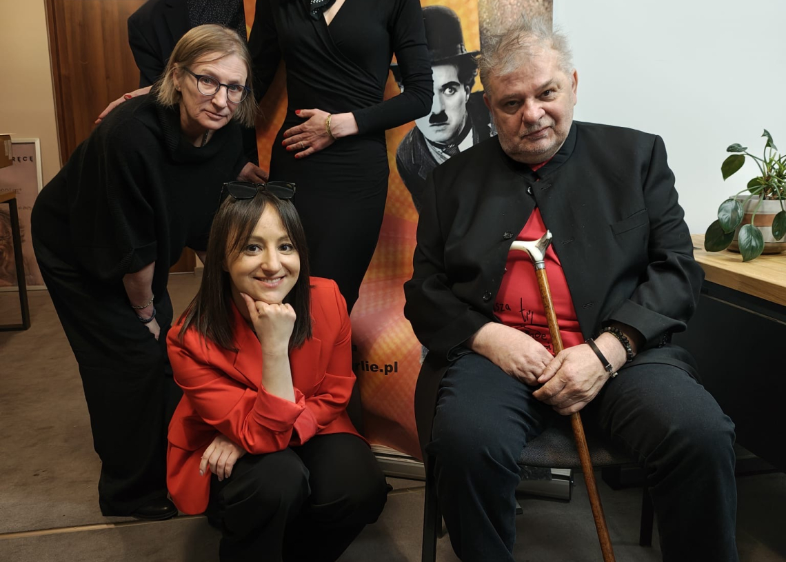 Agata i film. Krzysztof Globisz w Łodzi