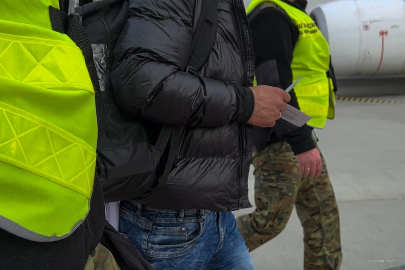 Gruzini deportowani z Polski. Do ojczyzny odlecieli z Łodzi