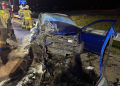 Tragedia na drodze w powiecie bełchatowskim. Nie żyją 2 osoby 2 12