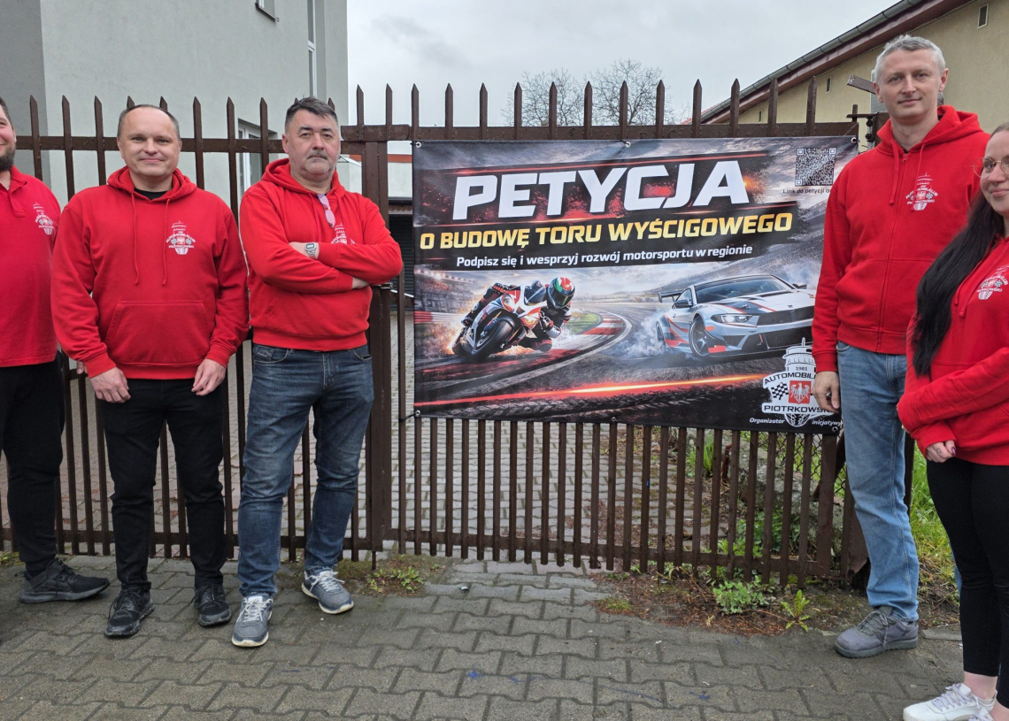 Piotrków będzie miał swój tor wyścigowy? Trwa zbiórka podpisów 1 Piotrków będzie miał swój tor wyścigowy? Trwa zbiórka podpisów