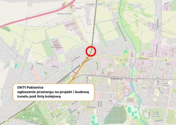W Pabianicach powstanie tunel pod torami kolejowymi. Ma upłynnić ruch samochodowy