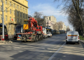 Wykolejenie tramwaju na alei Kościuszki