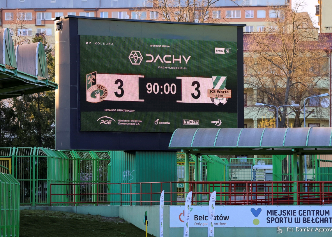 Strefa Kibica. Strzelanina w Bełchatowie, Widzew II lepszy w starciu beniaminków