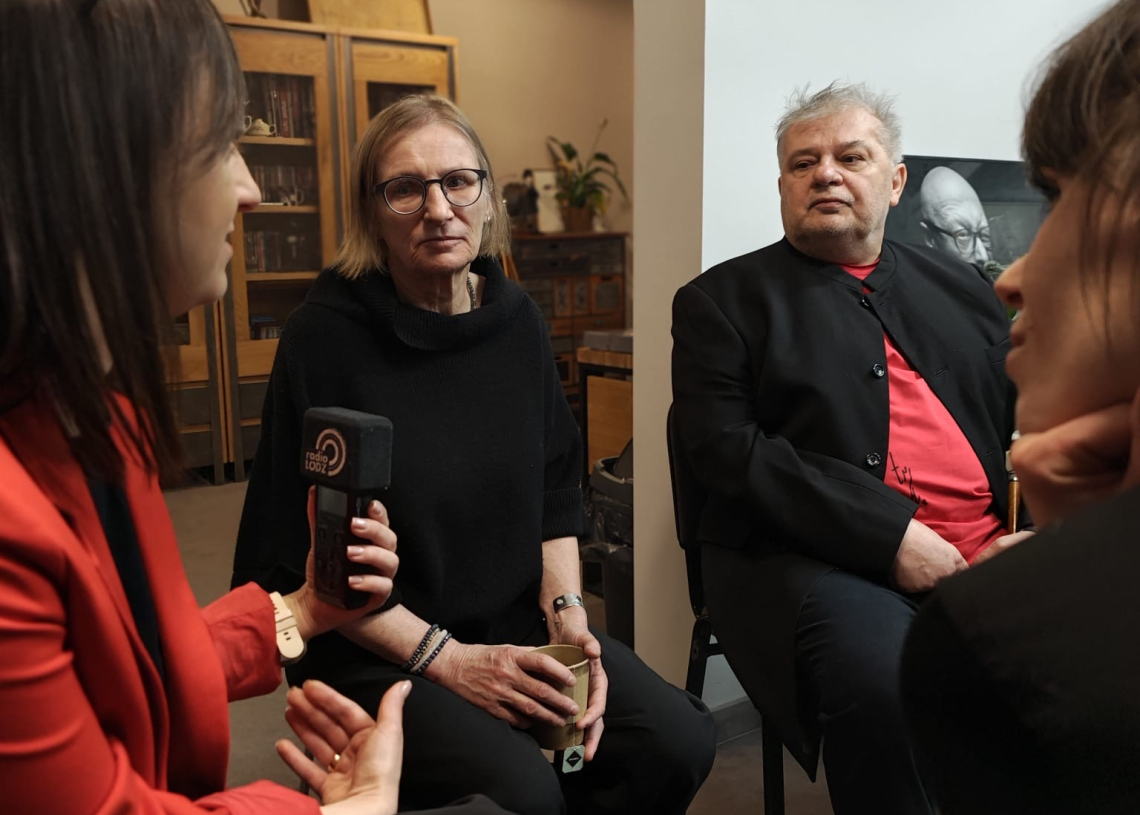 Agata i film. Krzysztof Globisz w Łodzi