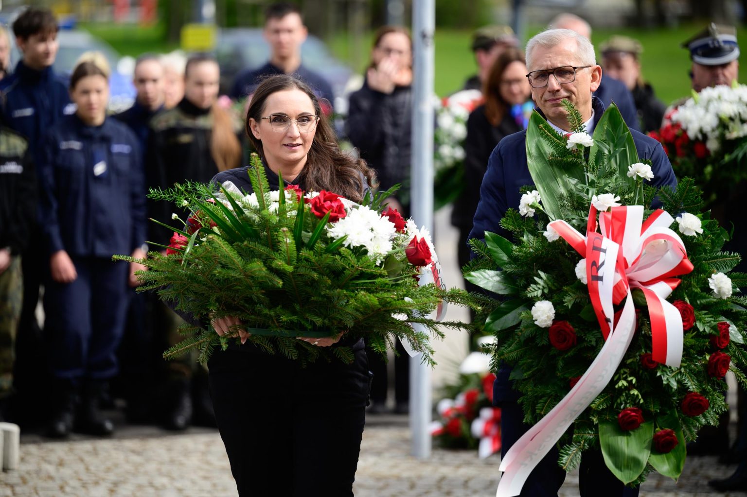 86 Rocznica Zbrodni Katyńskiej w Łodzi fot Sebastian Szwajkowski_24 86 Rocznica Zbrodni Katynskiej w Lodzi fot Sebastian Szwajkowski 24