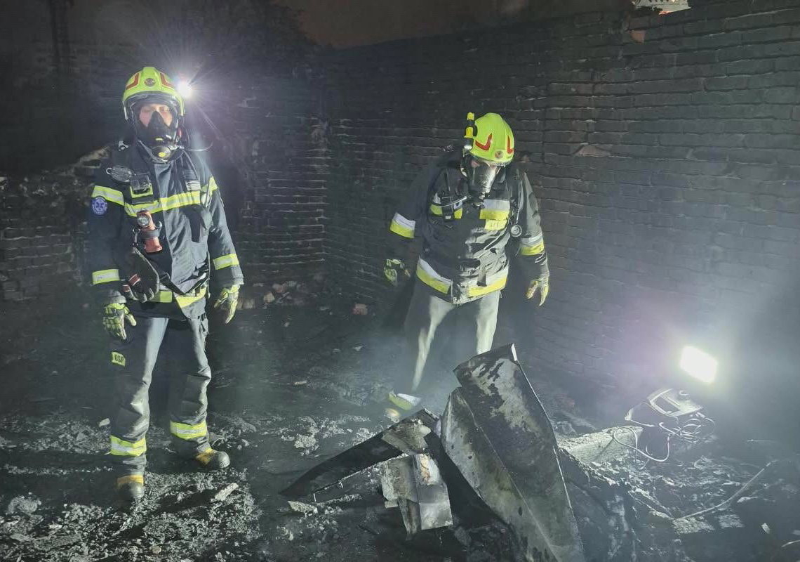 Groźny pożar przy Piasecznej w Łodzi, ewakuowani mieszkańcy