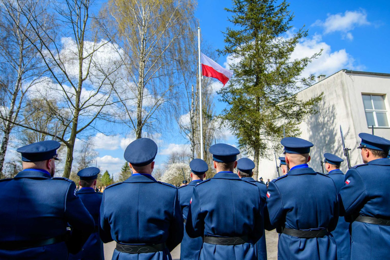 Subowanie nowych funkcjonariuszy policji w Lodzi fot Sebastian Szwajkowski 1