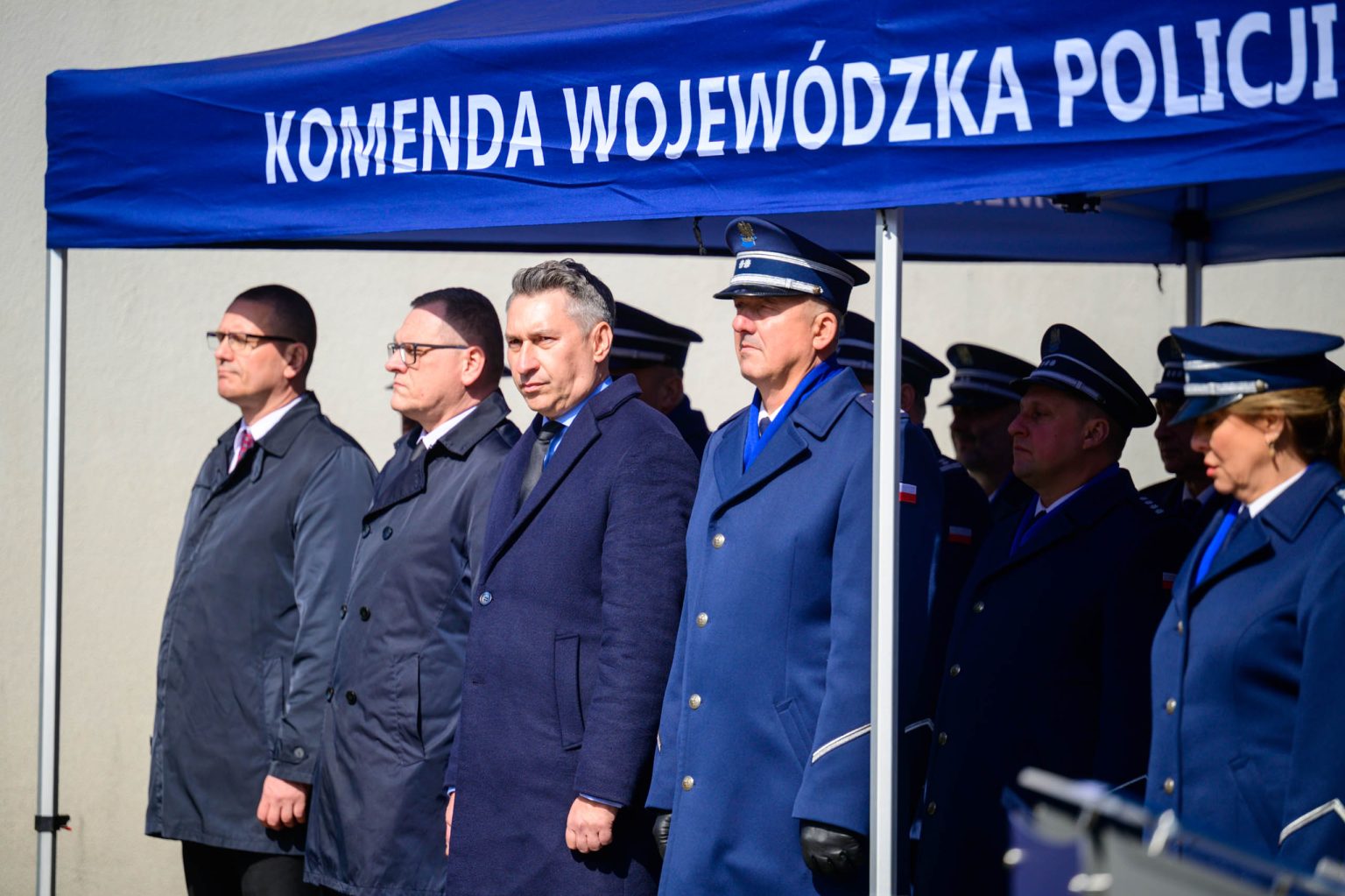 Subowanie nowych funkcjonariuszy policji w Lodzi fot Sebastian Szwajkowski 8