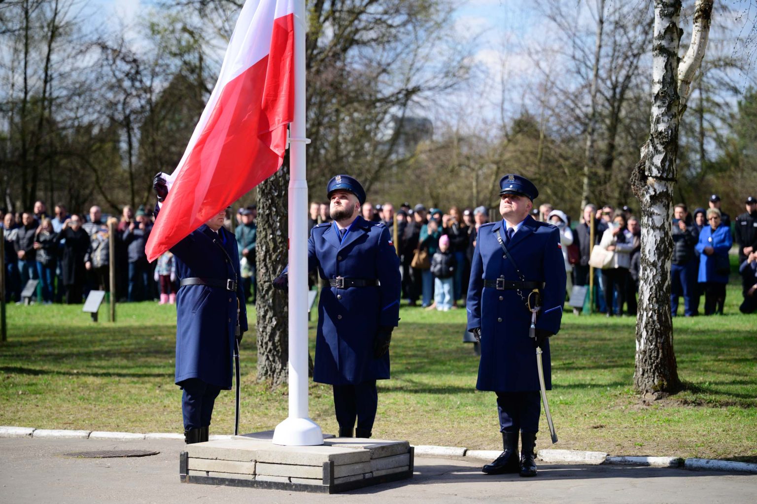 Subowanie nowych funkcjonariuszy policji w Lodzi fot Sebastian Szwajkowski 9