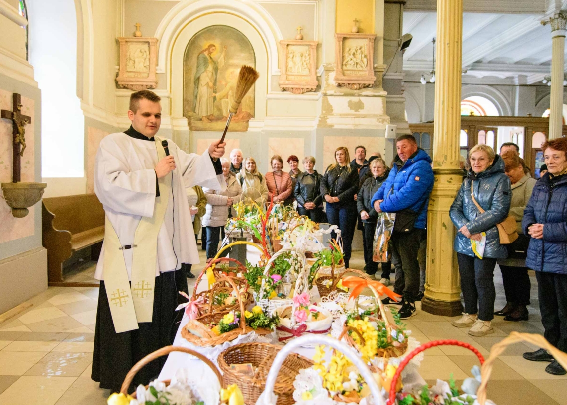 Święcenie pokarmów w kościołach