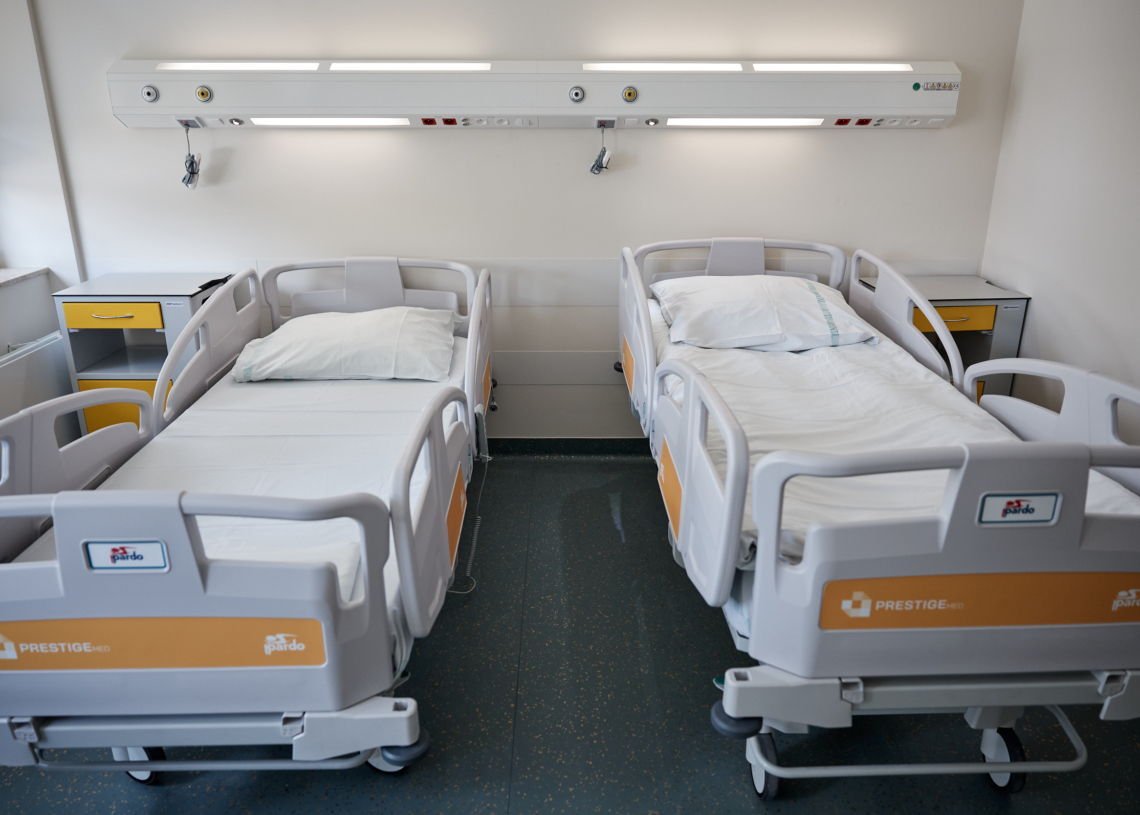 Szpital w Zgierzu po remoncie. Otwarto dwa oddziały 1 Szpital w Zgierzu po remoncie.