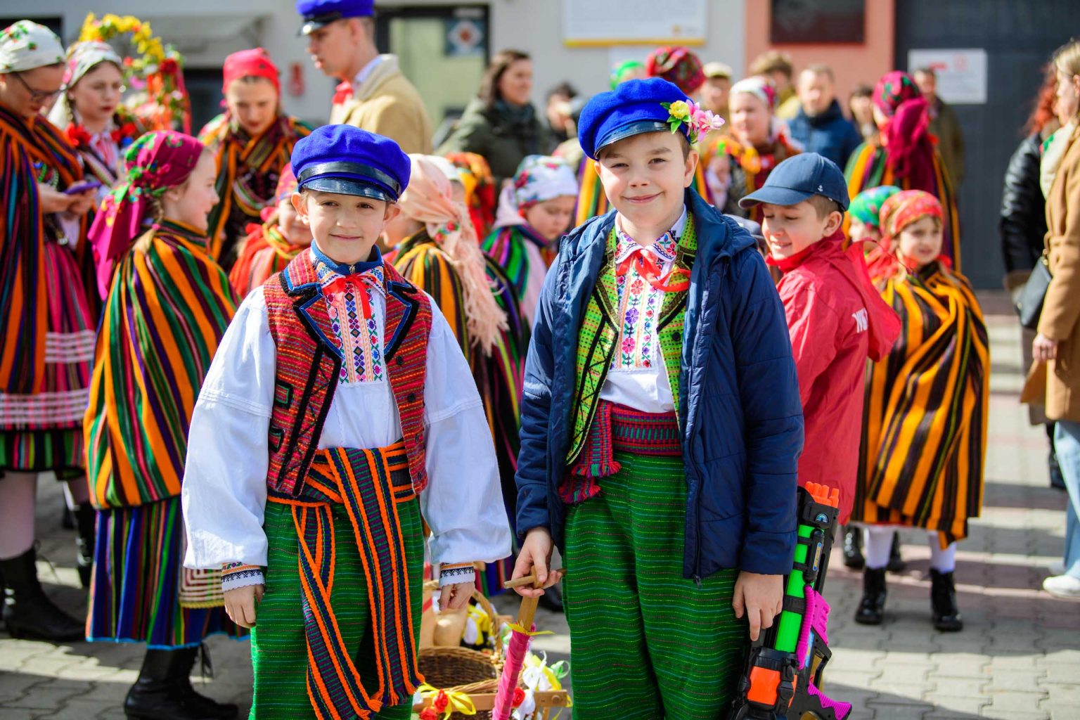 Tradycyjne chodzenie z Kurkiem i Gaikiem w Smardzewicach fot Sebastian Szwajkowski 18