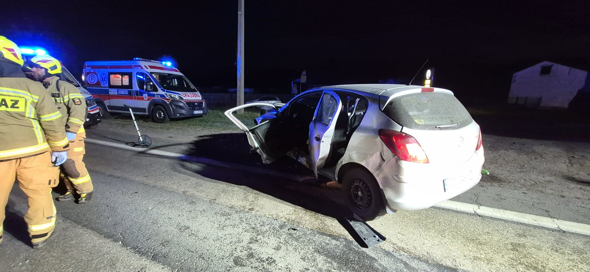 Wypadek na DK 91