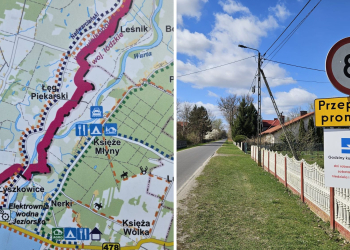 Szlaki widmo nad Wartą. Mapy sprzed 20 lat mylą rowerzystów