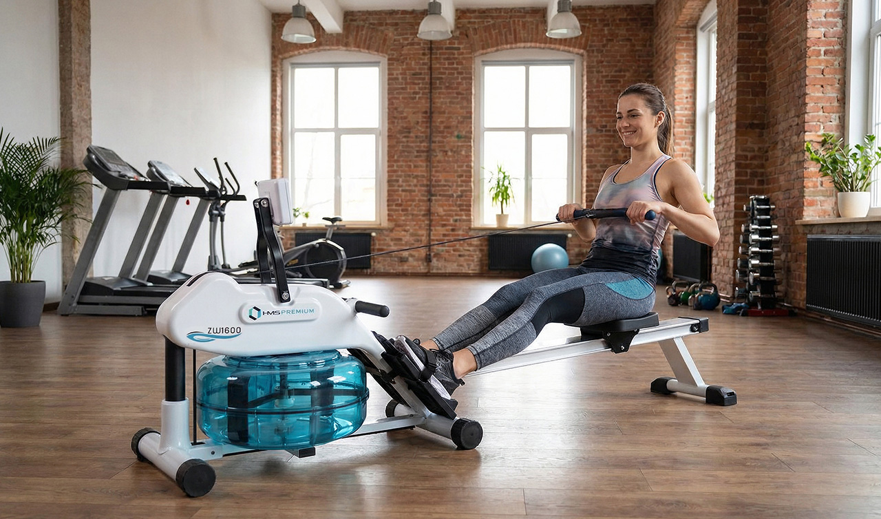 Jak wybrać sprzęt cardio do domu krok po kroku i nie żałować zakupu po kilku tygodniach 4 ergometr wioślarski