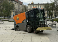 Zamiatarka zniszczyła fontannę w Parku Moniuszki [ZDJĘCIA]