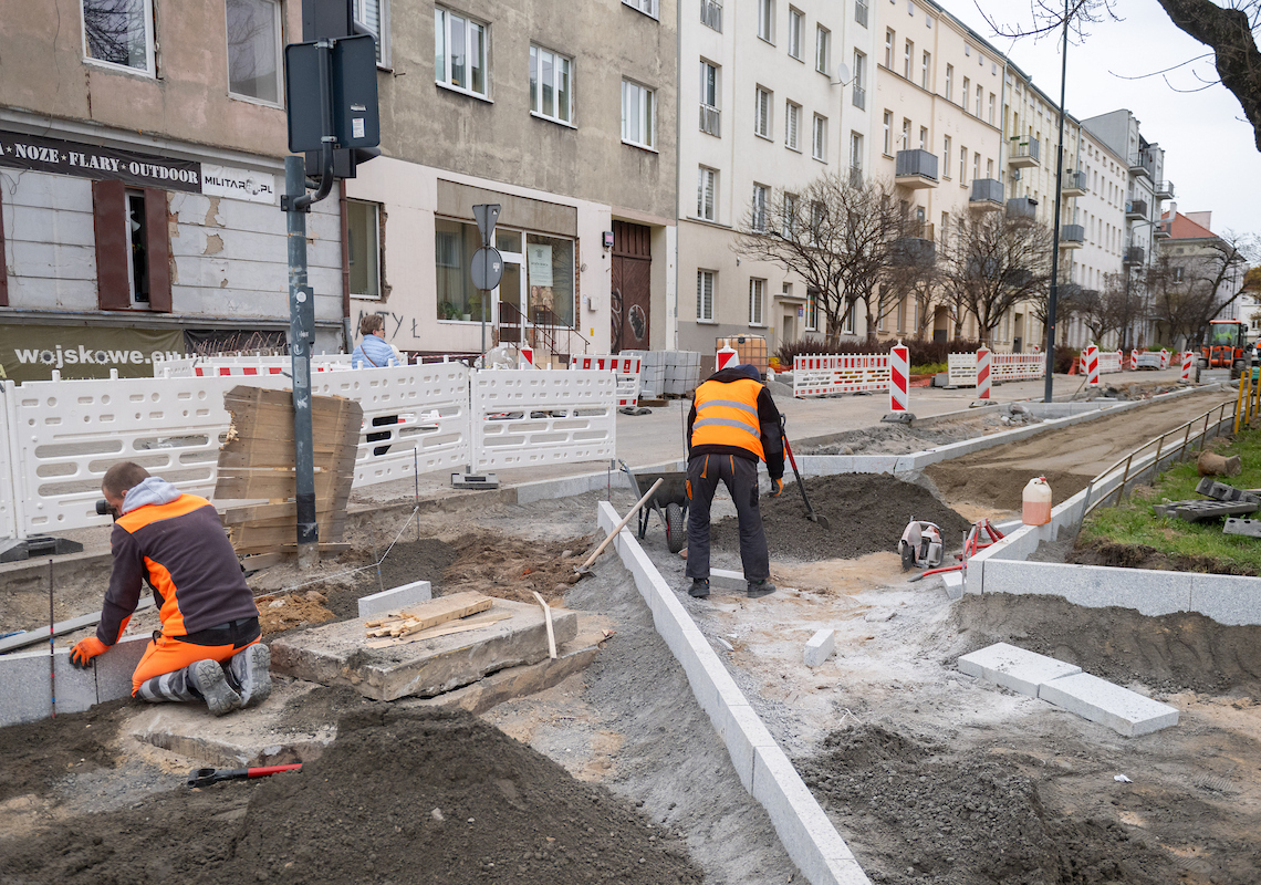 Kolejne remonty w Łodzi. Prace na starym mieście trwają