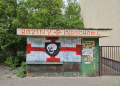 Nacjonalistyczne symbole w Konstantynowie Łódzkim 4 Nacjonalistyczne symbole w Konstantynowie, fot. A. Łużyński