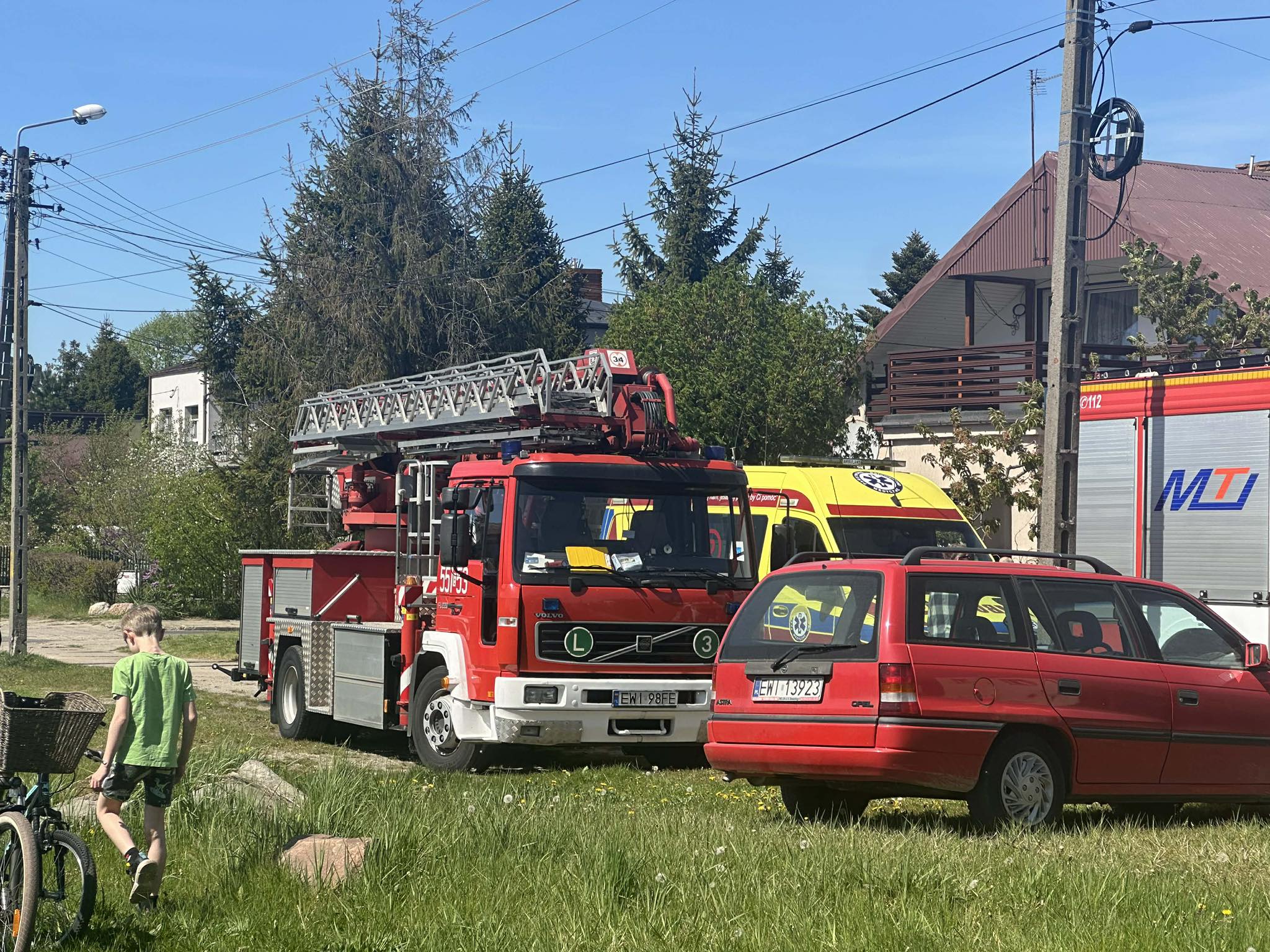 Poparzony 16-latek z Wielunia. Eksperymentował z materiałami łatwopalnymi?