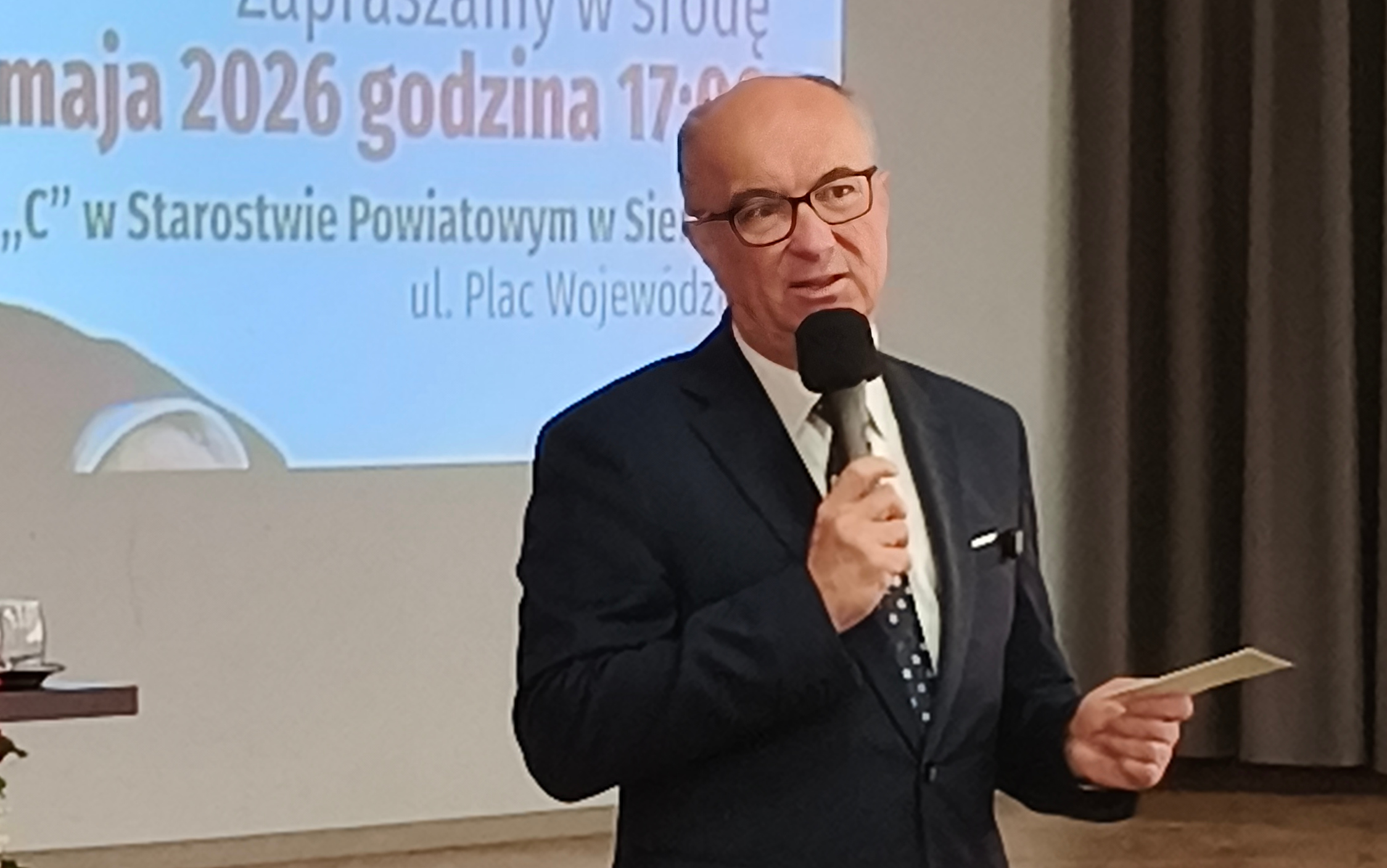 Włodzimierz Czarzasty w Sieradzu