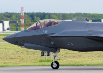 Myśliwce F-35 w Łasku