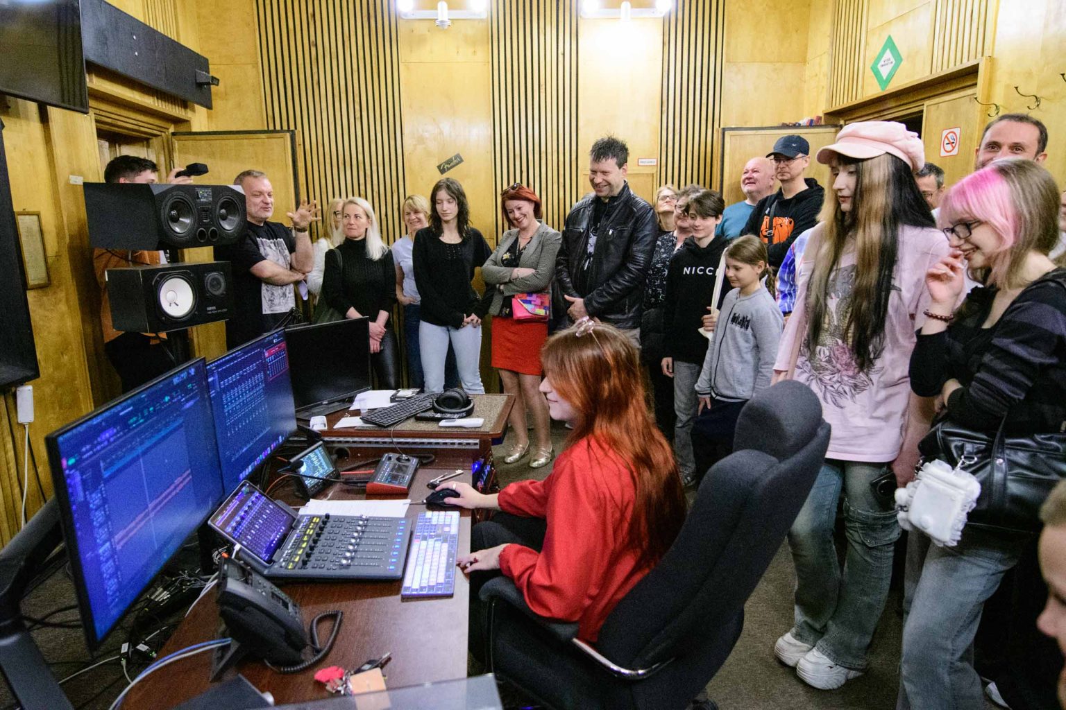 Noc Muzeow w Radiu Lodz fot Sebastian Szwajkowski 2