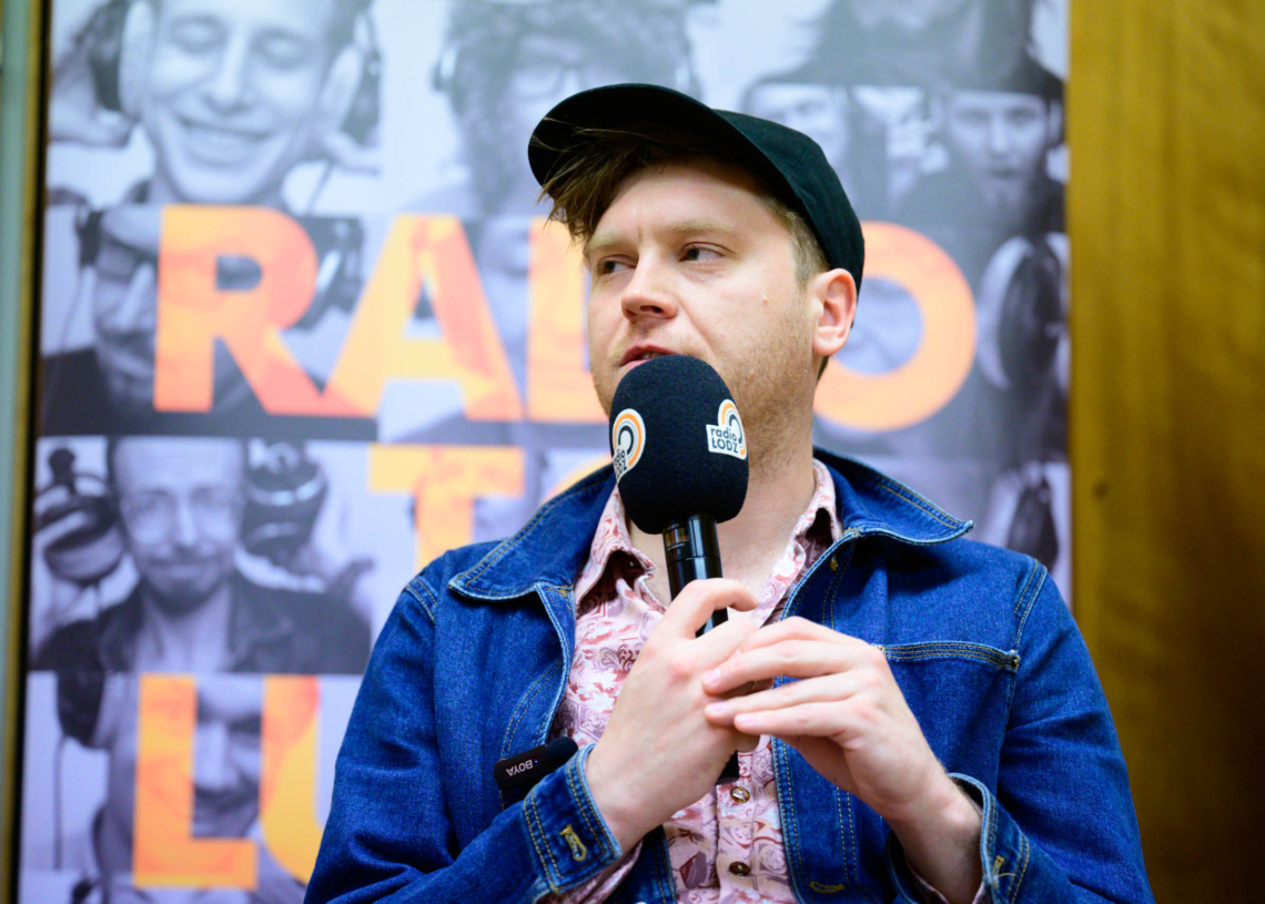 Maciek Kądziela w Radiu Łódź