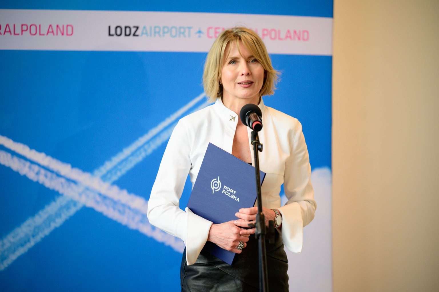 Podpisanie listu intencyjnego pomiedzy lodzkim lotniskiem i CPK fot Sebastian Szwajkowski 17
