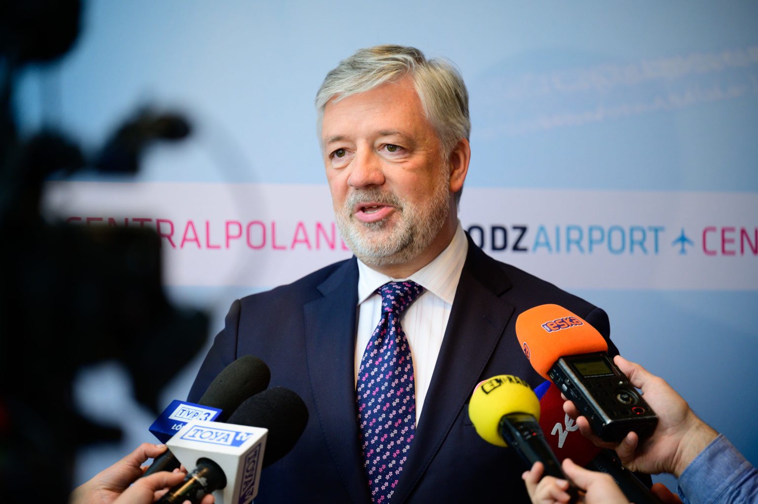 Podpisanie listu intencyjnego pomiedzy lodzkim lotniskiem i CPK fot Sebastian Szwajkowski 24