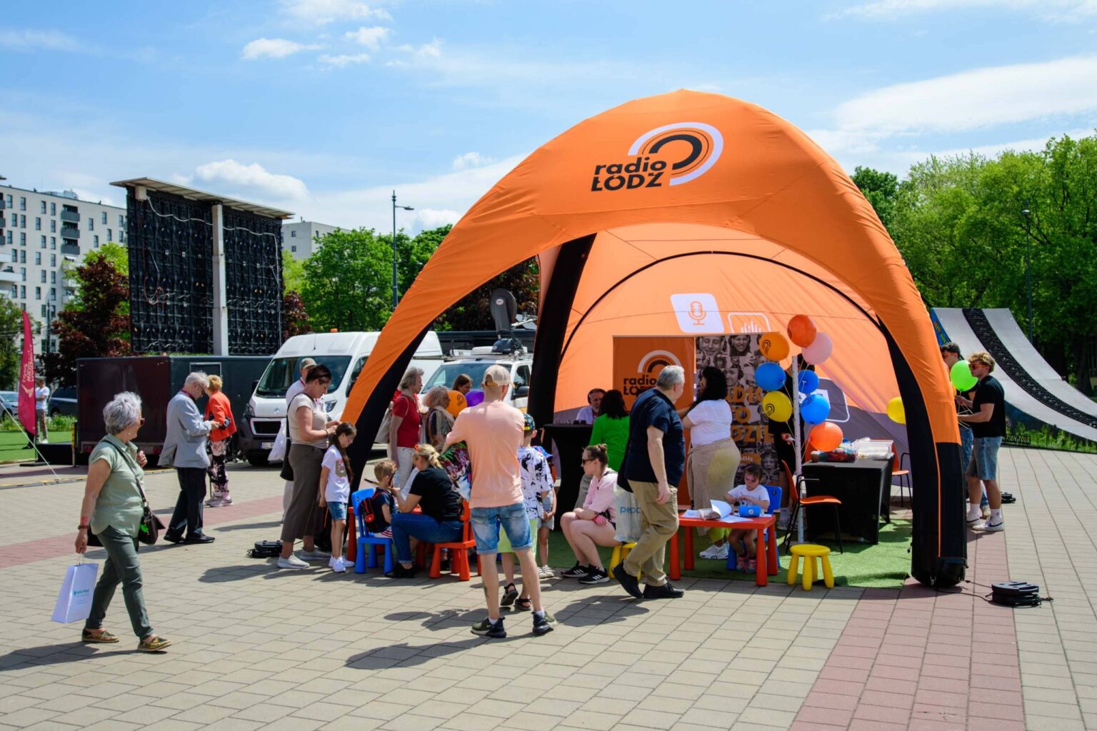 Radio Lodz na Senioraliach fot Sebastian Szwajkowski 4