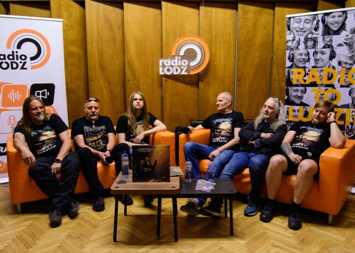 Spotkanie z zespołem Sacriversum w Radiu Łódź