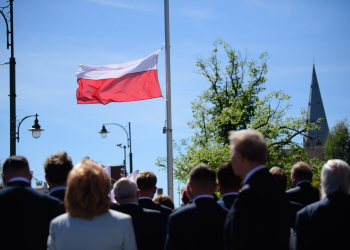 "Wolność buduje się w trudzie". Łódzkie uroczystości święta Konstytucji 3 Maja